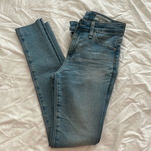 AG Farrah high rise skinny ankle. Size 25 regular.